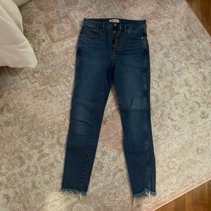 Madewell 10-inch High-Rise Skinny Jeans